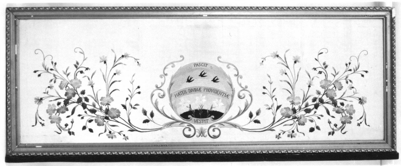 gigli e rondini (paliotto, opera isolata) - manifattura piemontese (ultimo quarto sec. XIX)