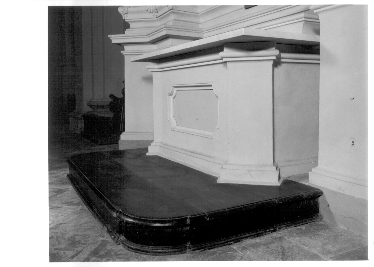 mensa d'altare, opera isolata - ambito piemontese (metà sec. XX)