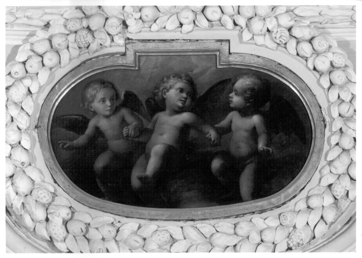 angioletti (dipinto, opera isolata) di Caccia Guglielmo detto Moncalvo (cerchia) (metà sec. XVII)