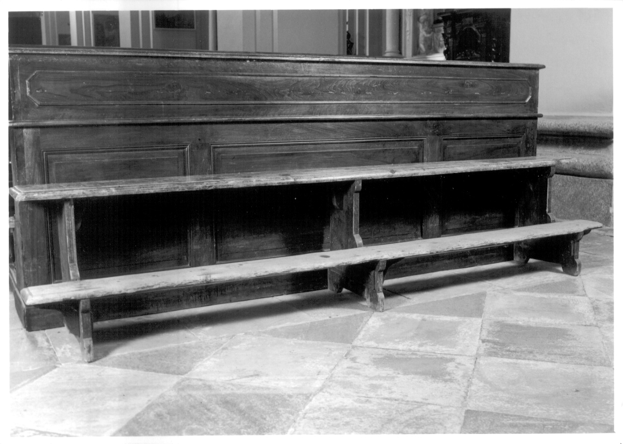 inginocchiatoio, serie - ambito piemontese (metà sec. XX)