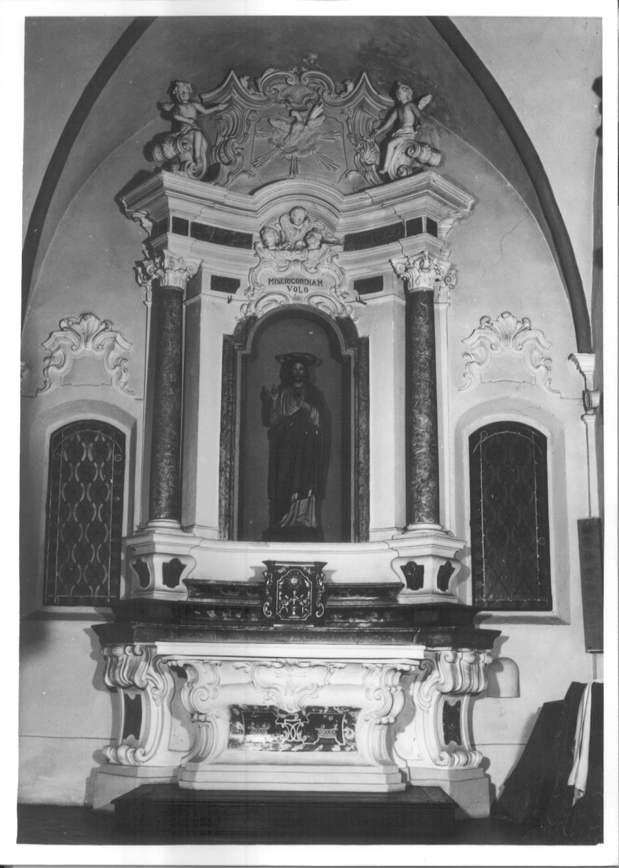 colomba dello Spirito Santo (altare, opera isolata) - ambito piemontese (seconda metà sec. XVIII)