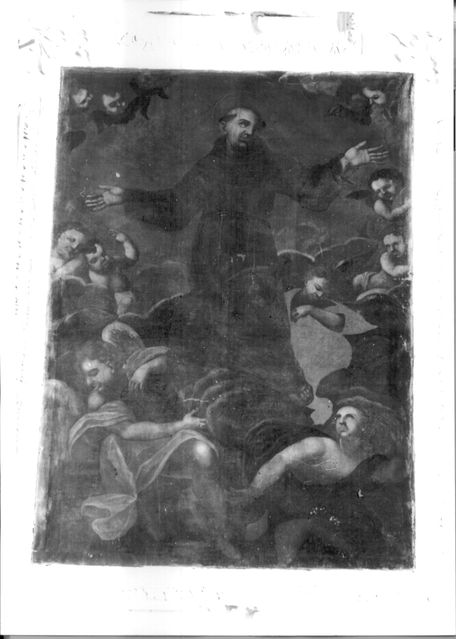 Santo francescano (dipinto, opera isolata) - ambito piemontese (sec. XVII)