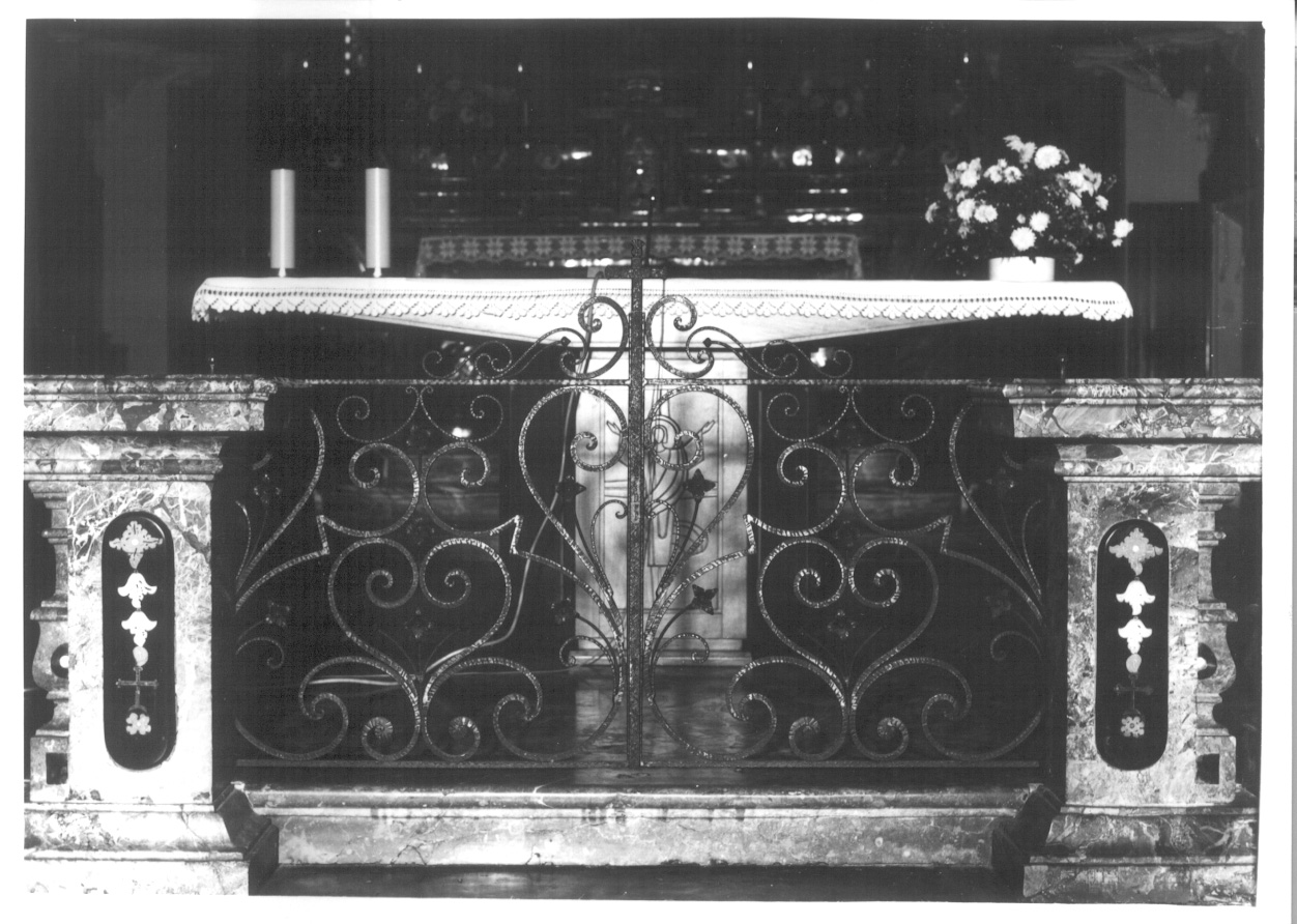 cancellata di balaustrata, opera isolata - ambito piemontese (metà sec. XVIII)