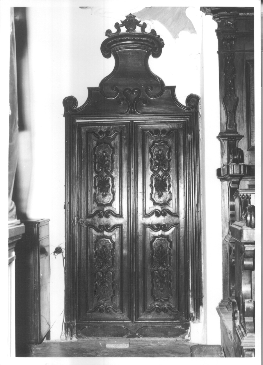 porta - a due battenti, serie - ambito piemontese (sec. XVIII)