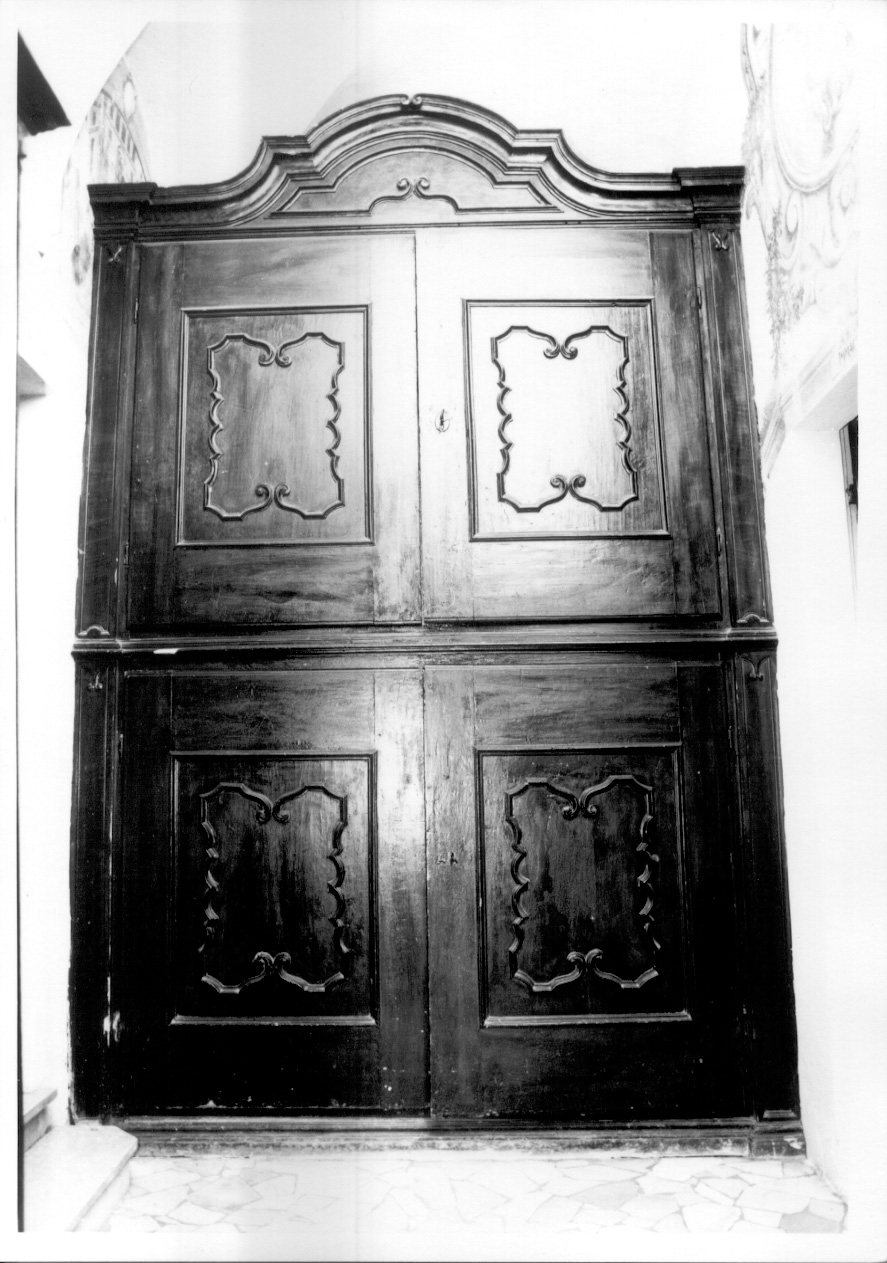 armadio - a muro, opera isolata - ambito piemontese (sec. XVIII)