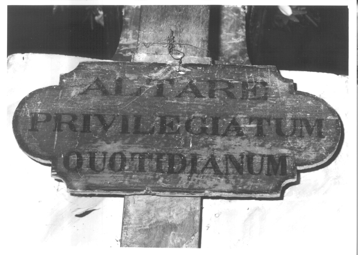 targa devozionale, opera isolata - ambito piemontese (sec. XIX)