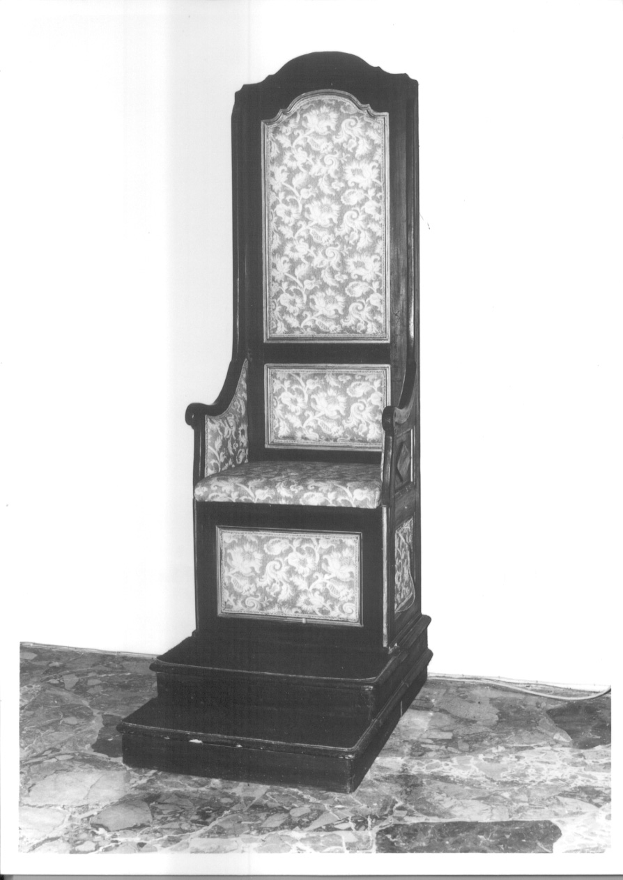 cattedra episcopale, opera isolata - ambito piemontese (sec. XVIII)