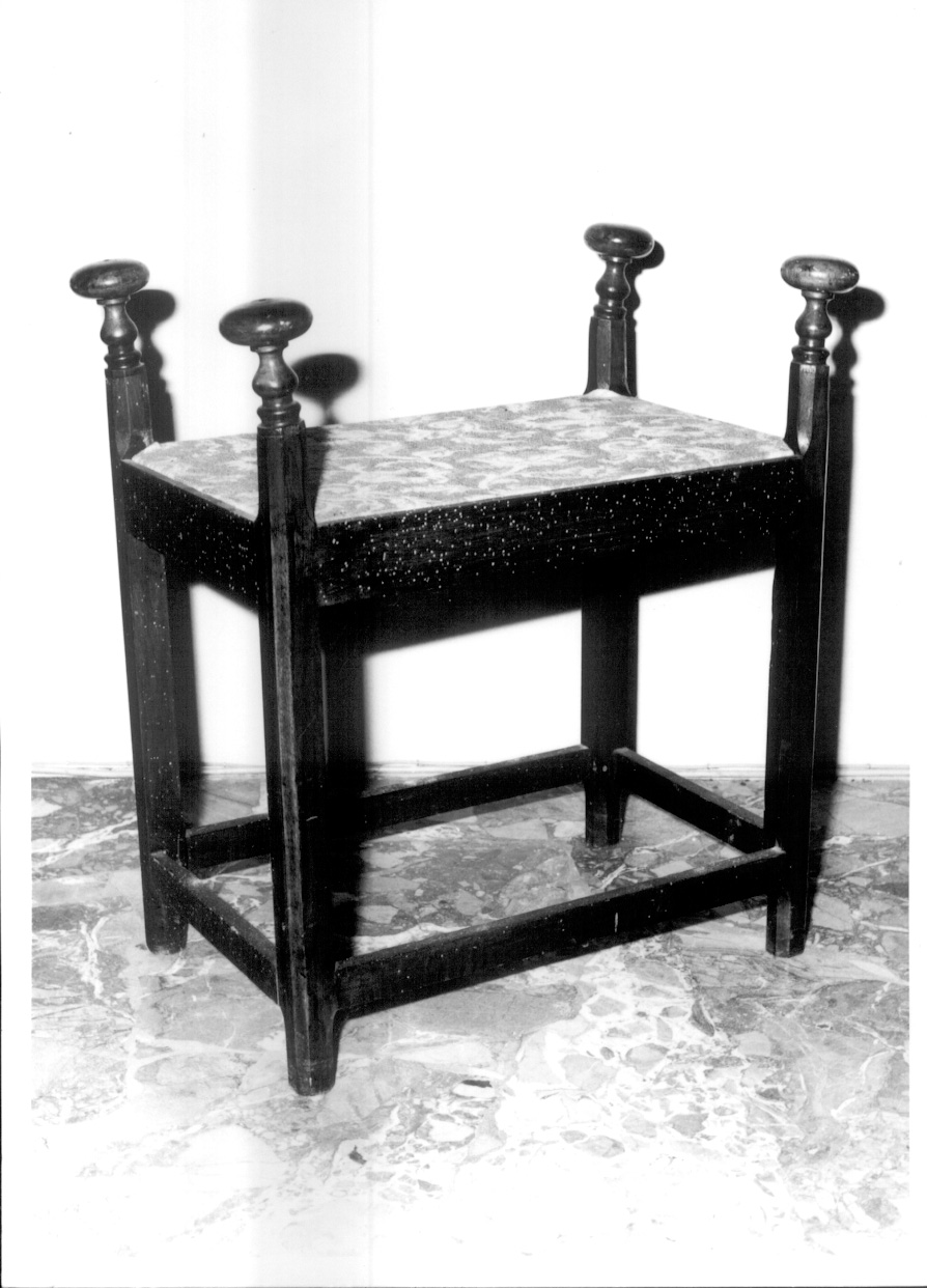 faldistorio, opera isolata - ambito piemontese (sec. XVIII)