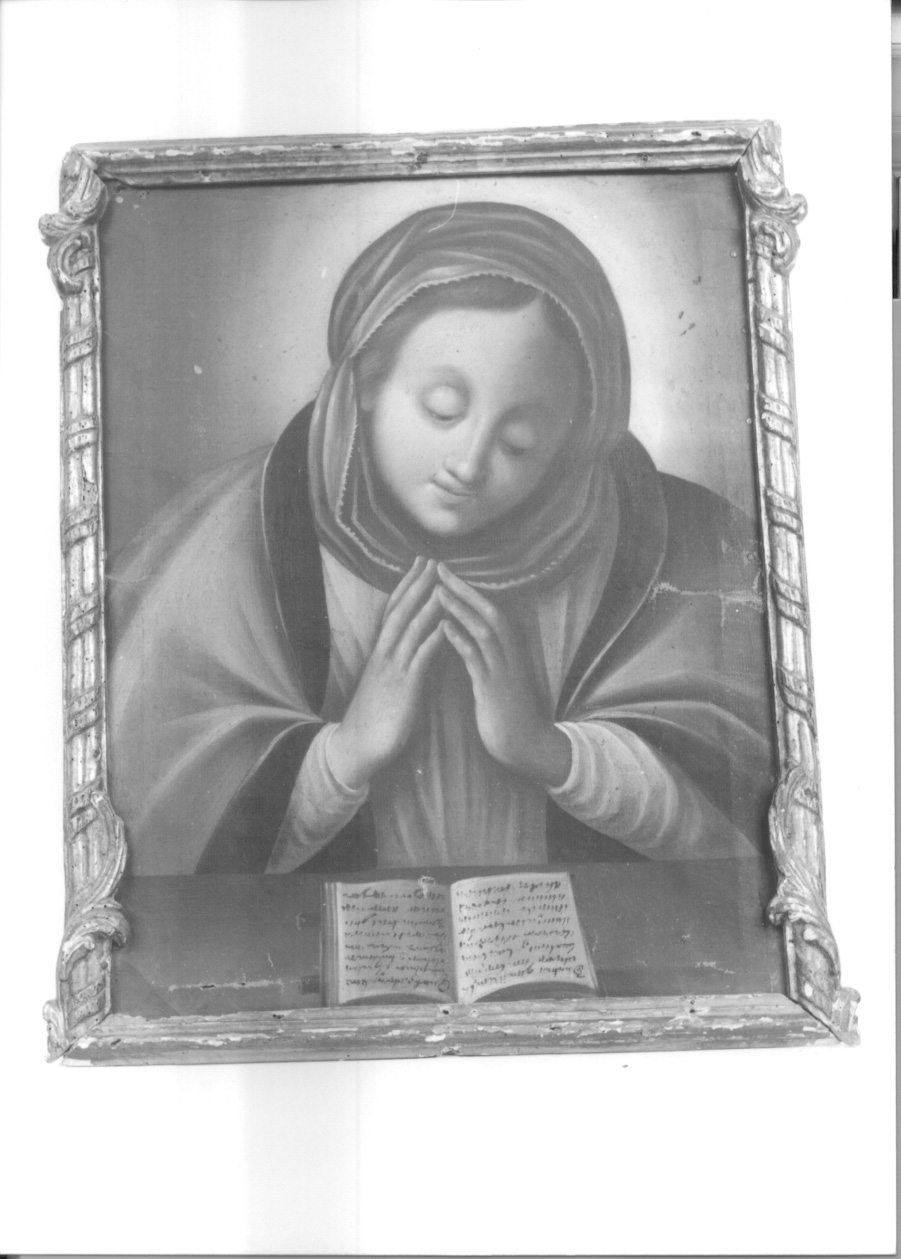 educazione di Maria Vergine (dipinto, opera isolata) - ambito piemontese (sec. XVII)