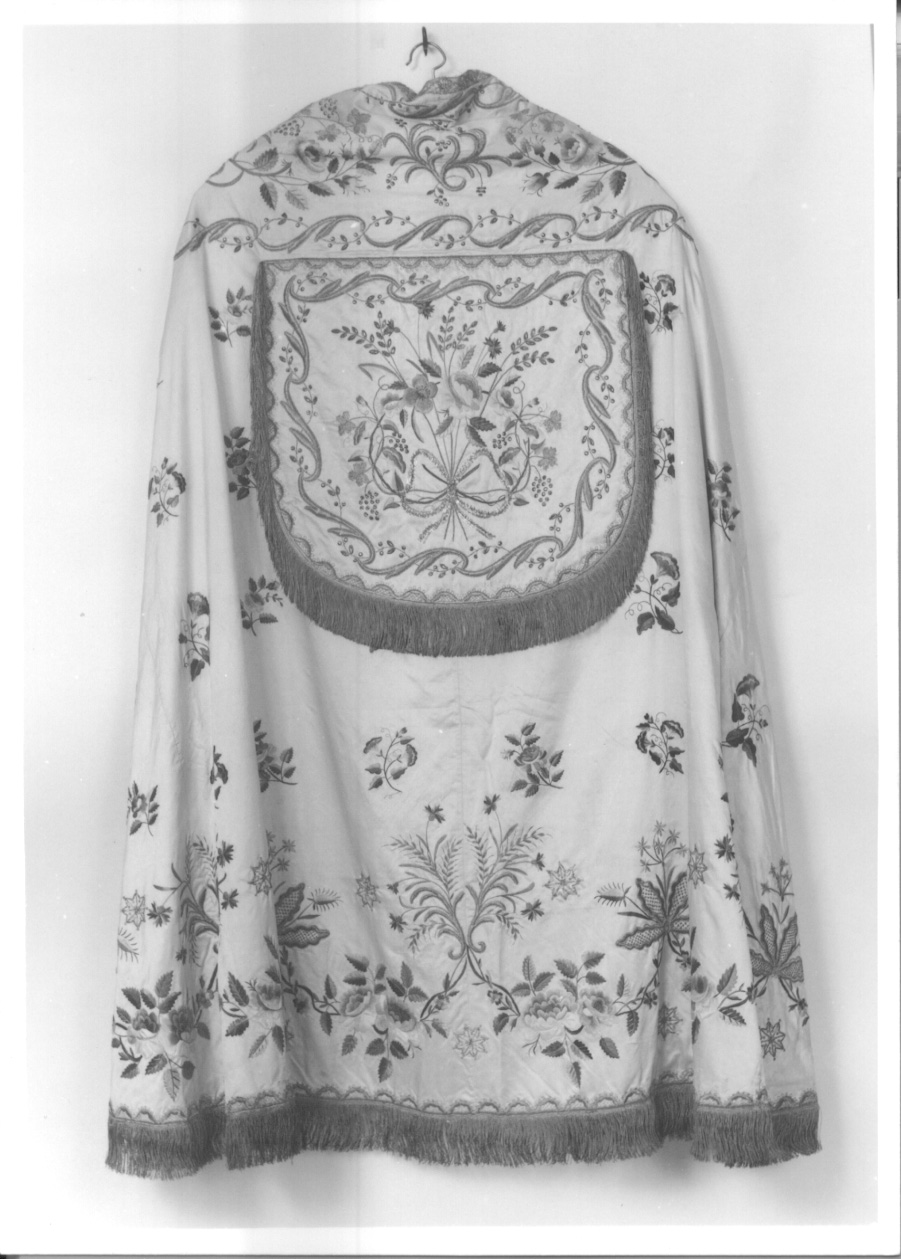 piviale, opera isolata - manifattura piemontese (?) (prima metà sec. XIX)