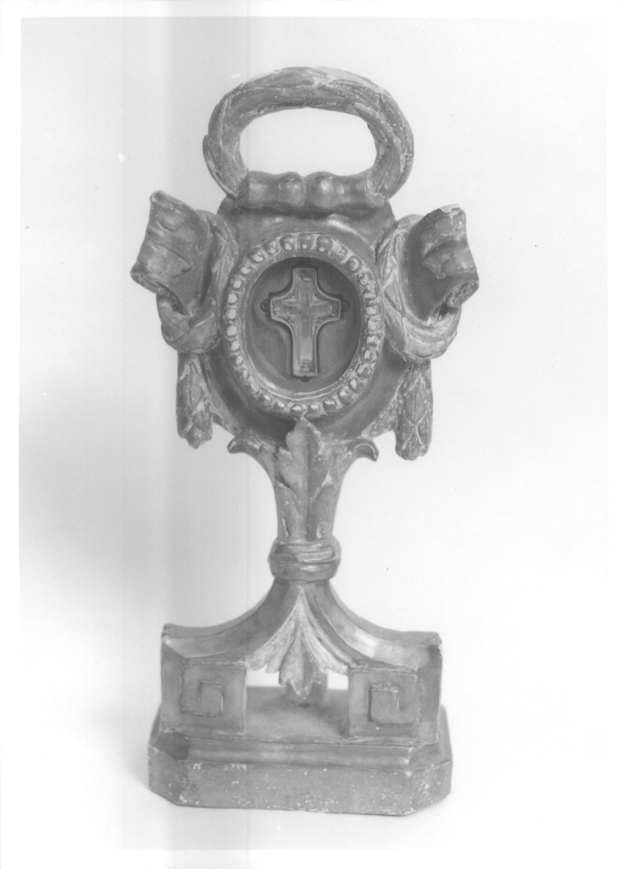 reliquiario - a ostensorio, opera isolata - ambito italiano (primo quarto sec. XVII)