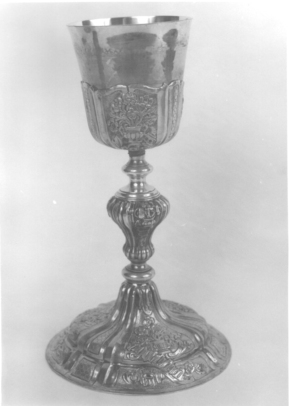 calice, opera isolata - ambito ligure-piemontese (prima metà sec. XVIII)