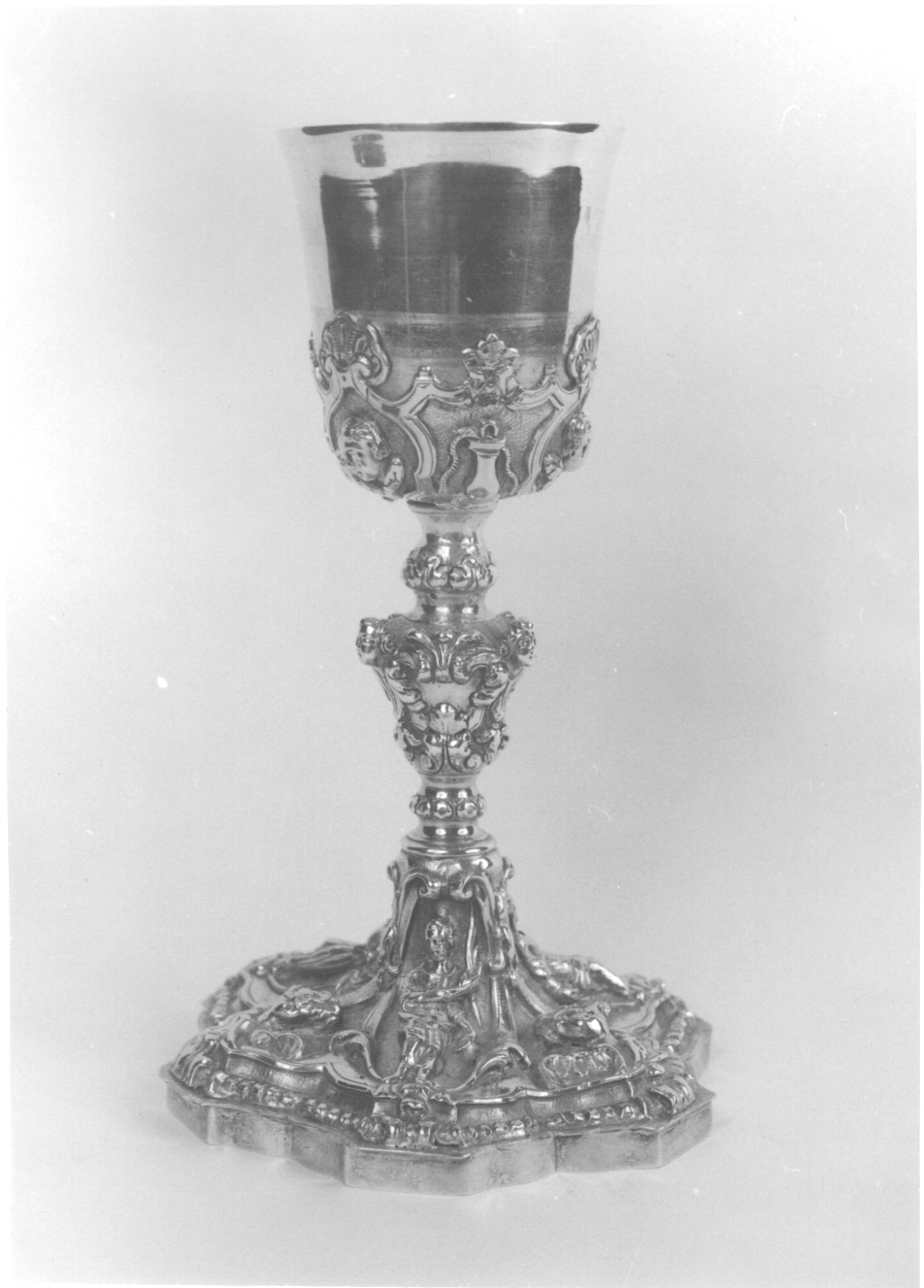 Santi (decorazione plastica, elemento d'insieme) - ambito ligure-piemontese (ultimo quarto sec. XVII)