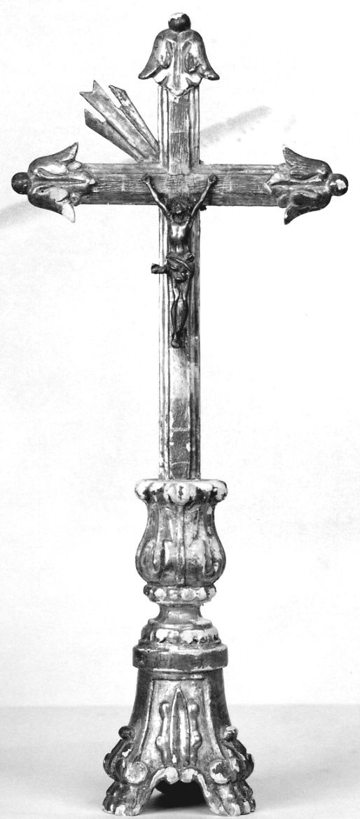 Cristo crocifisso dolente (croce d'altare, opera isolata) - ambito piemontese (sec. XIX)