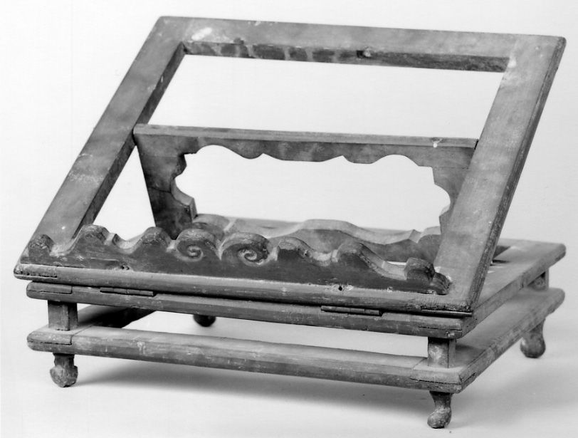 leggio d'altare, opera isolata - ambito piemontese (sec. XIX)