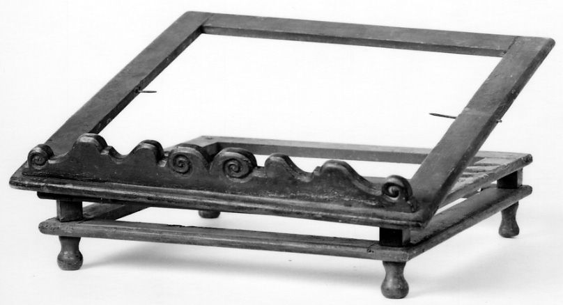 leggio d'altare, opera isolata - ambito valligiano (sec. XIX)