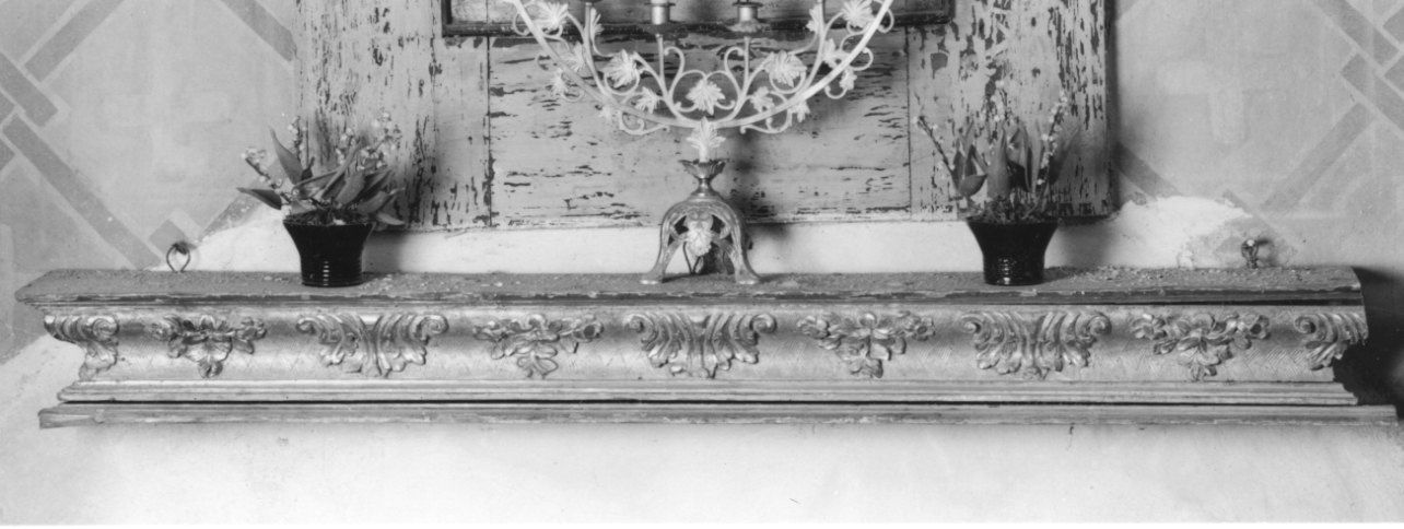 mensola, serie - ambito piemontese (secondo quarto sec. XVIII)