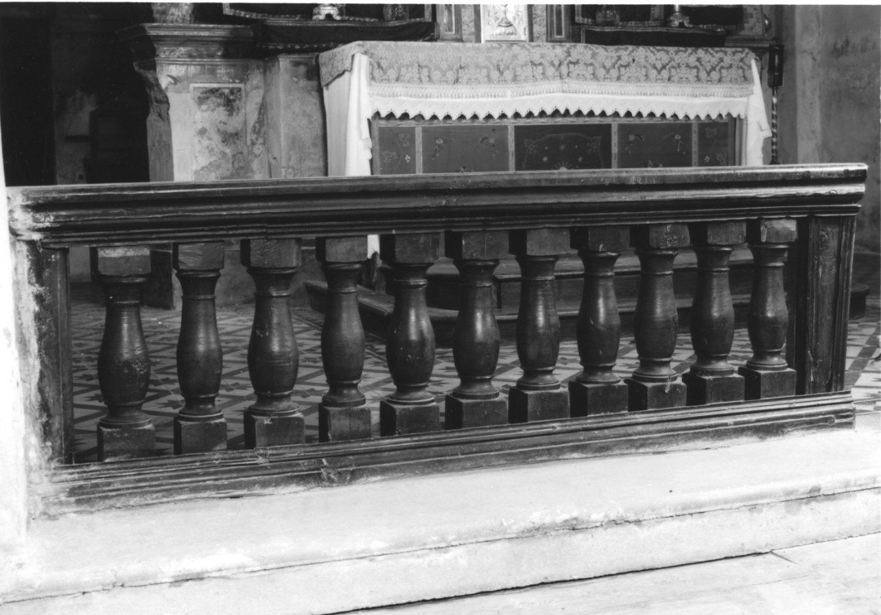 balaustrata, opera isolata - ambito piemontese (sec. XIX)