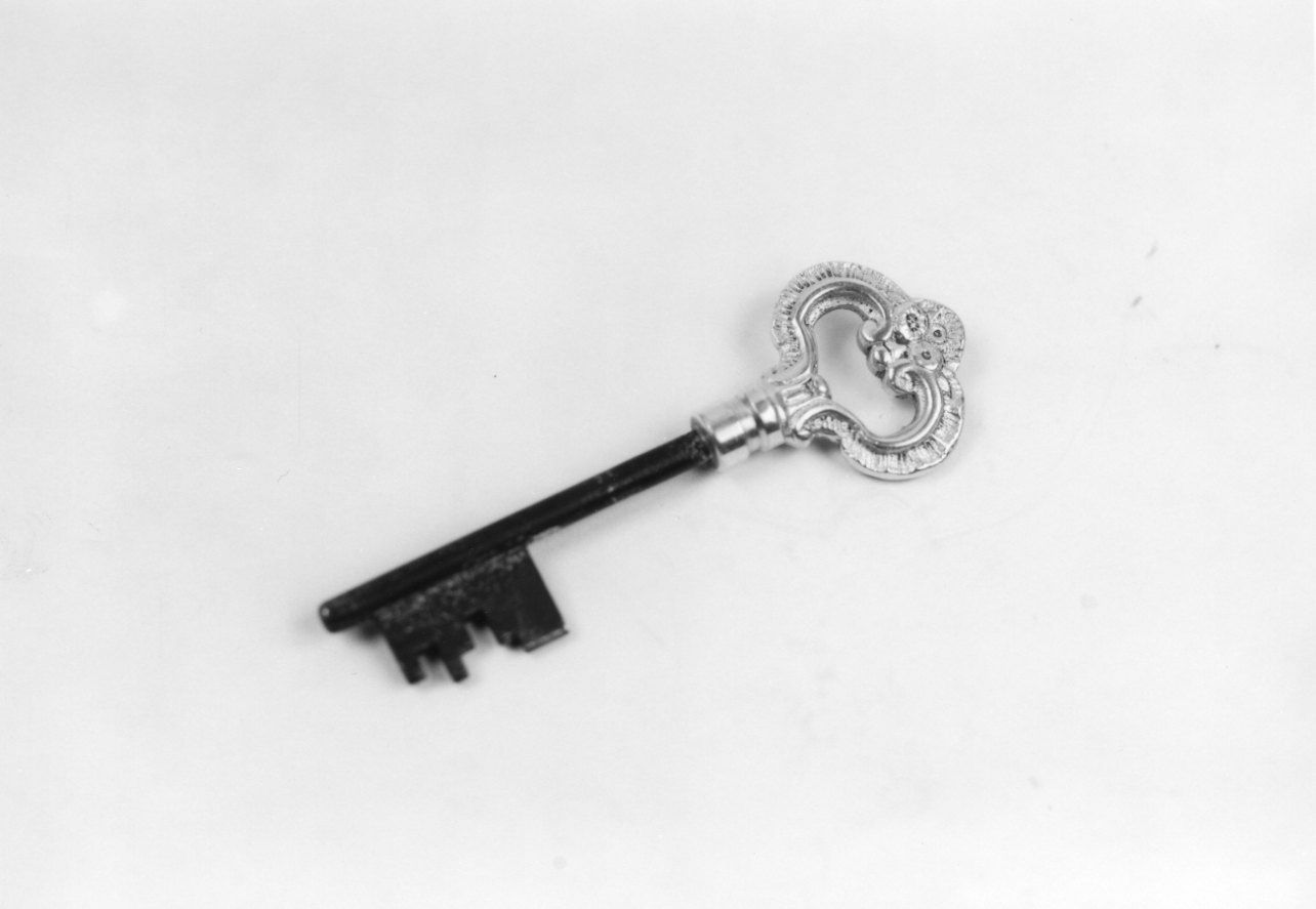 chiave del tabernacolo, opera isolata - ambito piemontese (sec. XVIII)