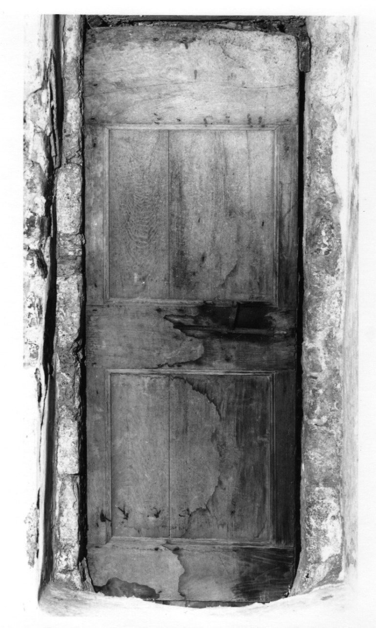 porta, opera isolata - bottega ligure-piemontese (seconda metà sec. XIX)