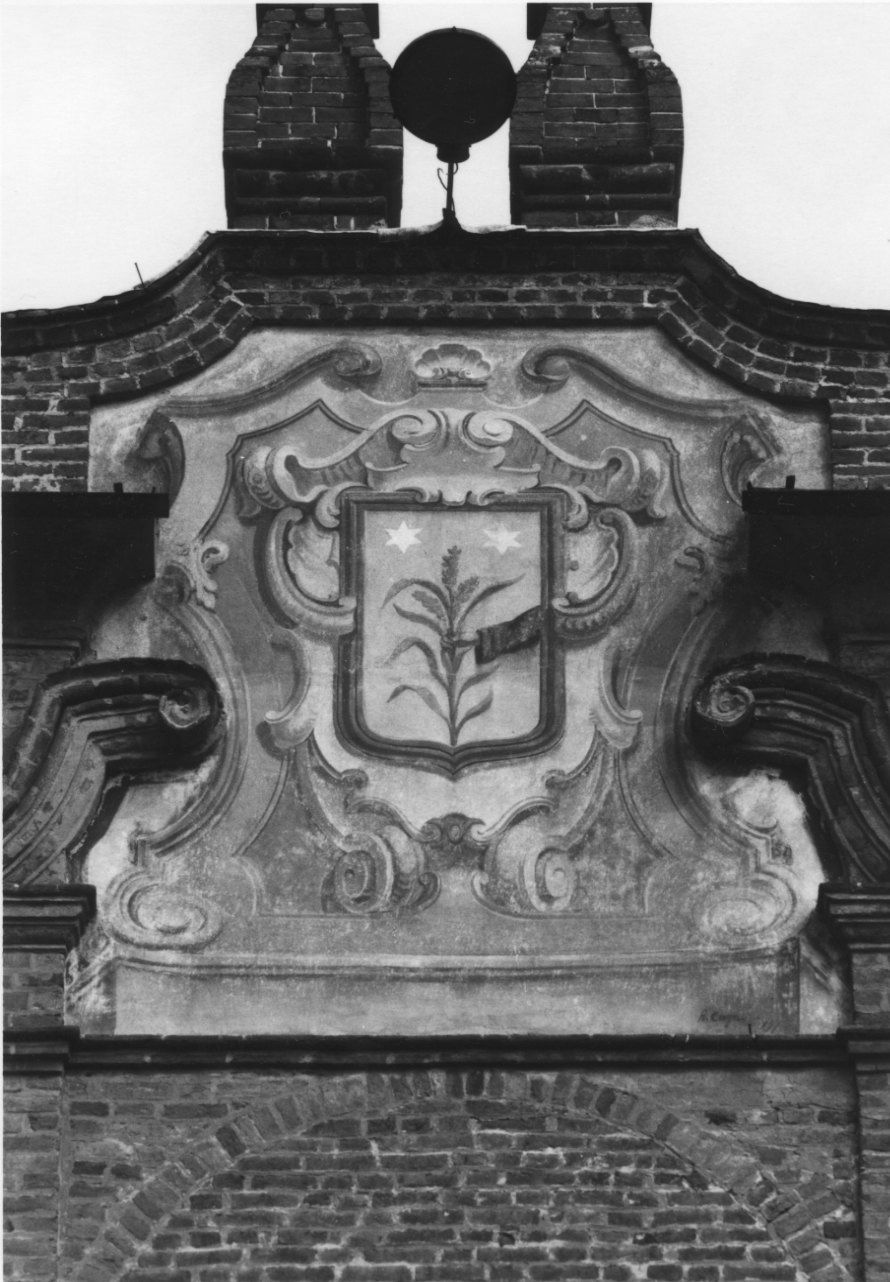 STEMMA GENTILIZIO (dipinto, opera isolata) di Cagnone A - ambito piemontese (sec. XVII)