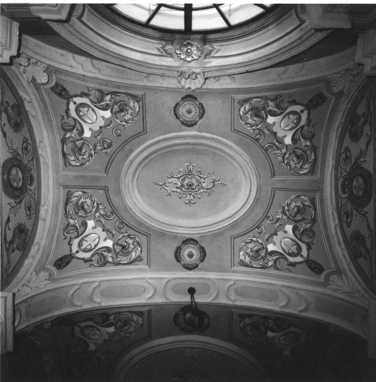 MOTIVI DECORATIVI VEGETALI (decorazione plastico-pittorica, opera isolata) - ambito piemontese (fine, prima metà sec. XVIII, sec. XIX)