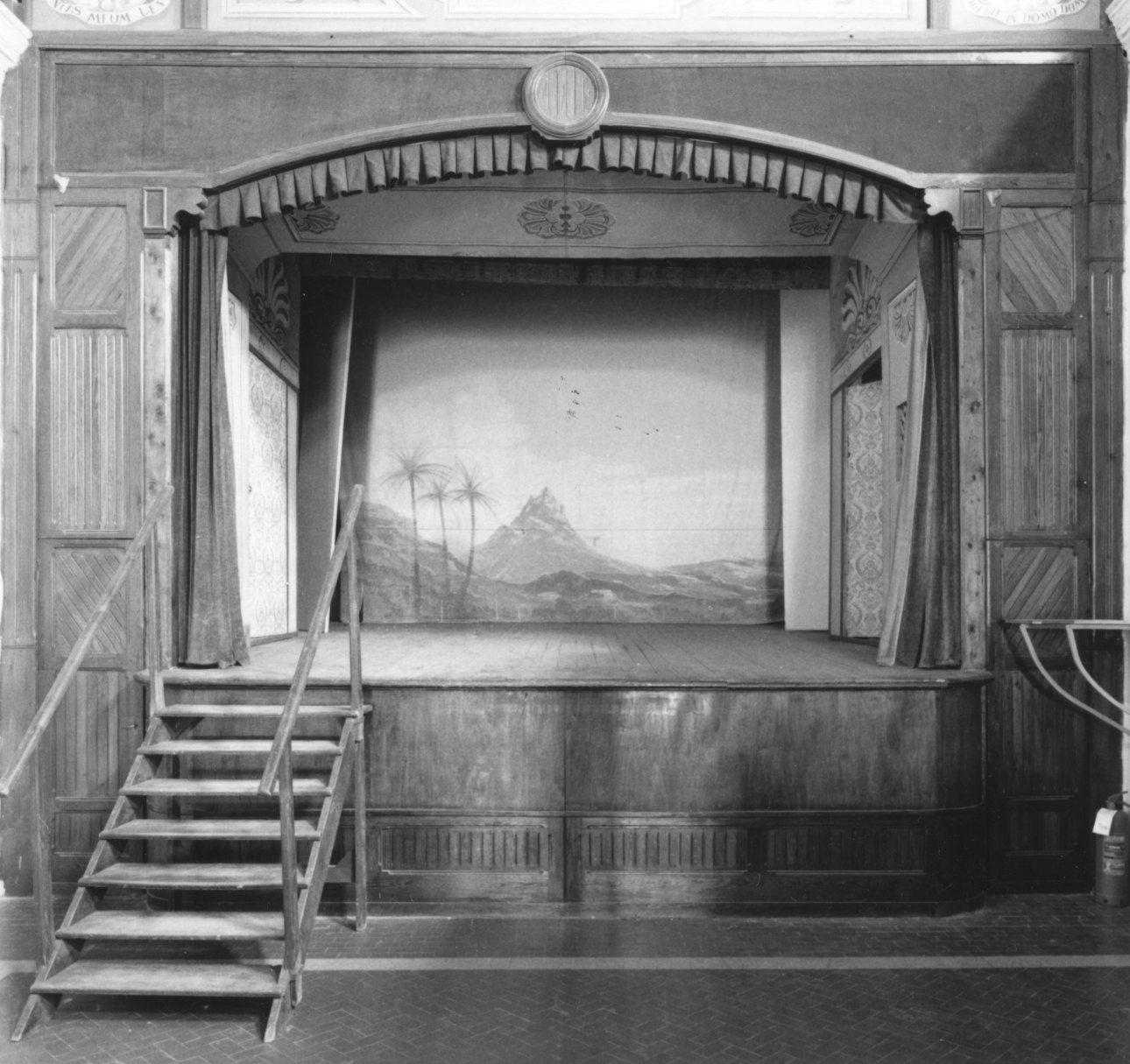 PAESAGGIO (fondale di teatro, opera isolata) - ambito piemontese (prima metà sec. XX)