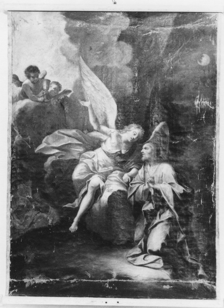 ORAZIONE DI CRISTO NELL'ORTO DI GETHSEMANI (stendardo processionale, opera isolata) - ambito piemontese (prima metà sec. XVIII)