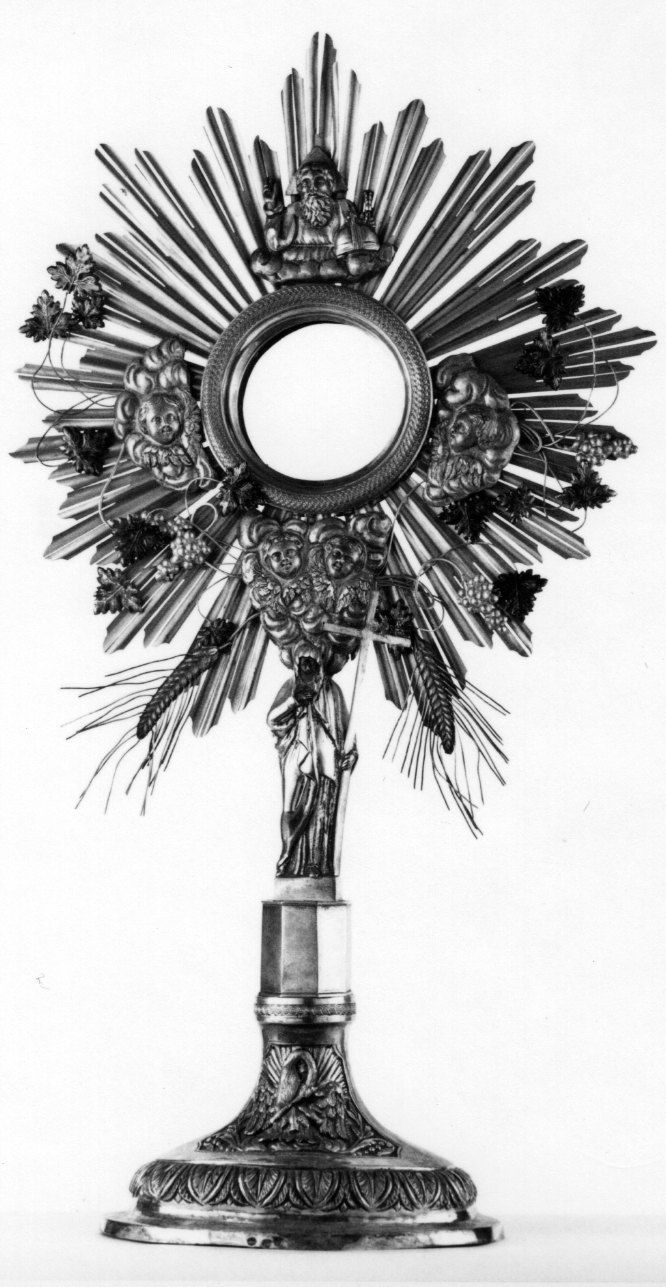 ostensorio, opera isolata di Giorgi Pietro (prima metà sec. XIX)