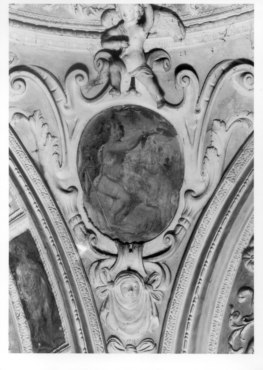 SAN GIOVANNINO CON L'AGNELLO (dipinto, elemento d'insieme) - bottega piemontese (secondo quarto sec. XVII)