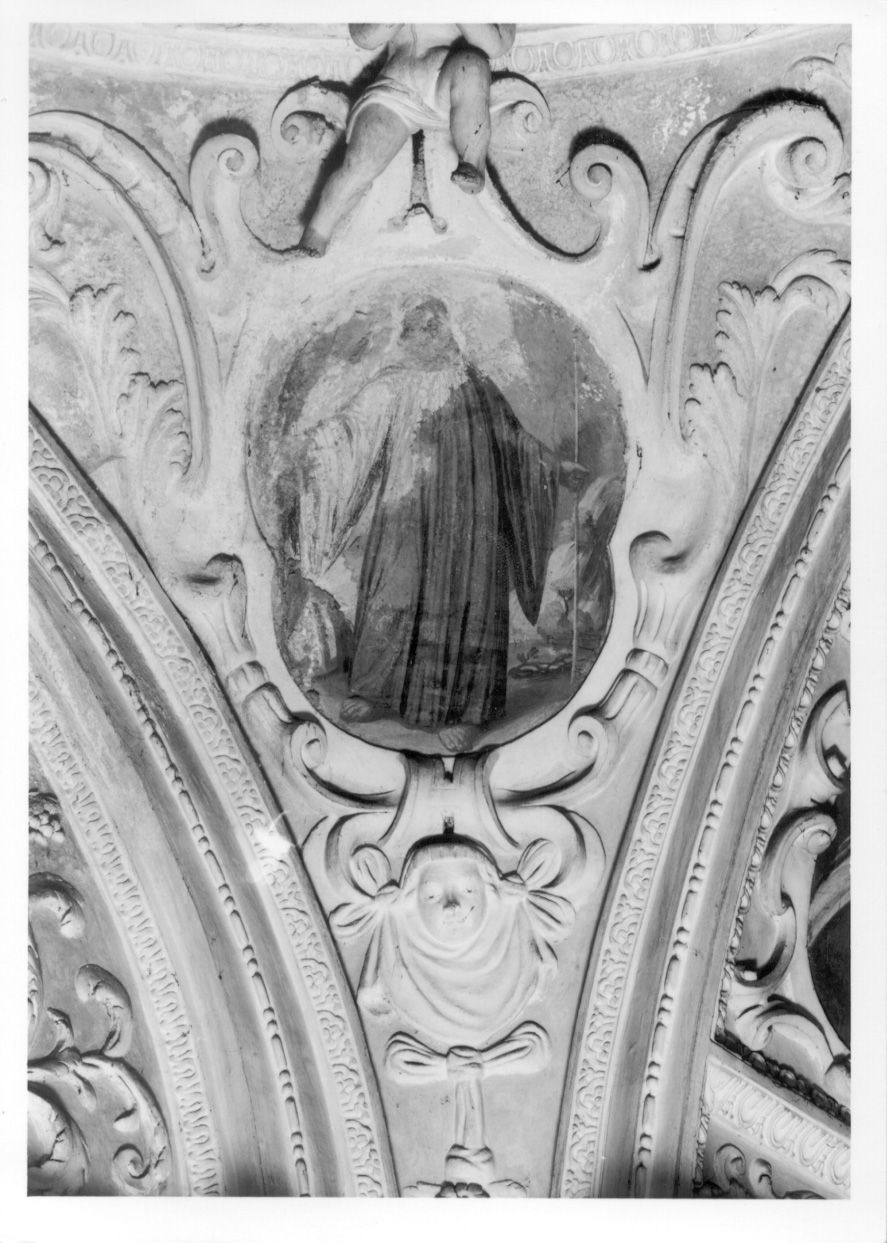 SANTO (dipinto, elemento d'insieme) - bottega piemontese (secondo quarto sec. XVII)