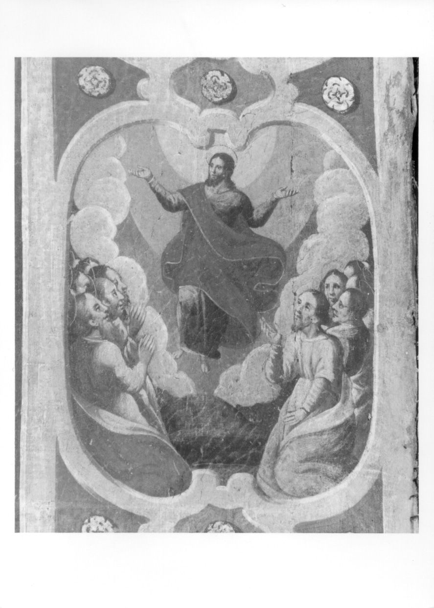ASCENSIONE DI CRISTO (dipinto, elemento d'insieme) di Steuchus Agostino (secondo quarto sec. XVII)