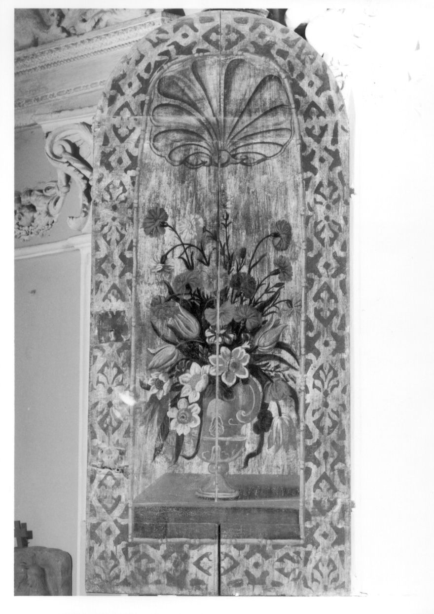 VASO CON FIORI (dipinto, elemento d'insieme) - bottega piemontese (secondo quarto sec. XVII)