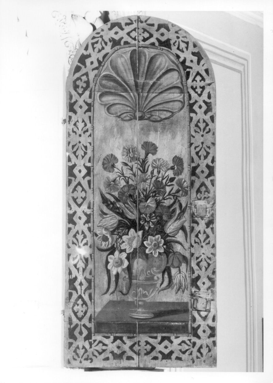 VASO CON FIORI (dipinto, elemento d'insieme) - bottega piemontese (secondo quarto sec. XVII)