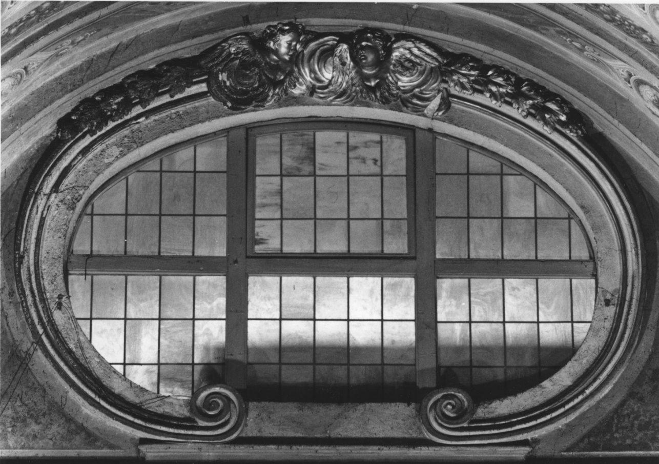 CHERUBINI (mostra di finestra, serie) di Gallo Francesco (metà sec. XVIII)