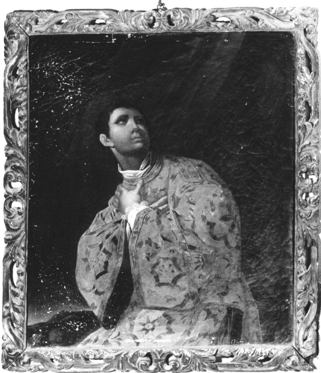SANTO STEFANO (dipinto, opera isolata) - ambito piemontese (prima metà sec. XVIII)