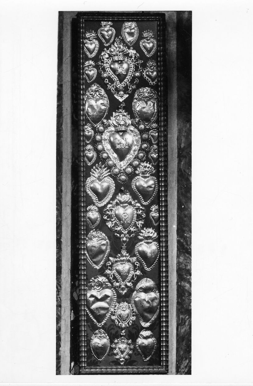 SACRO CUORE DI MARIA (ex voto, serie) - ambito piemontese (prima metà sec. XX)