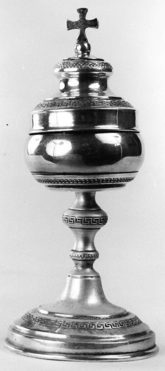 pisside, opera isolata - ambito piemontese (prima metà sec. XIX)