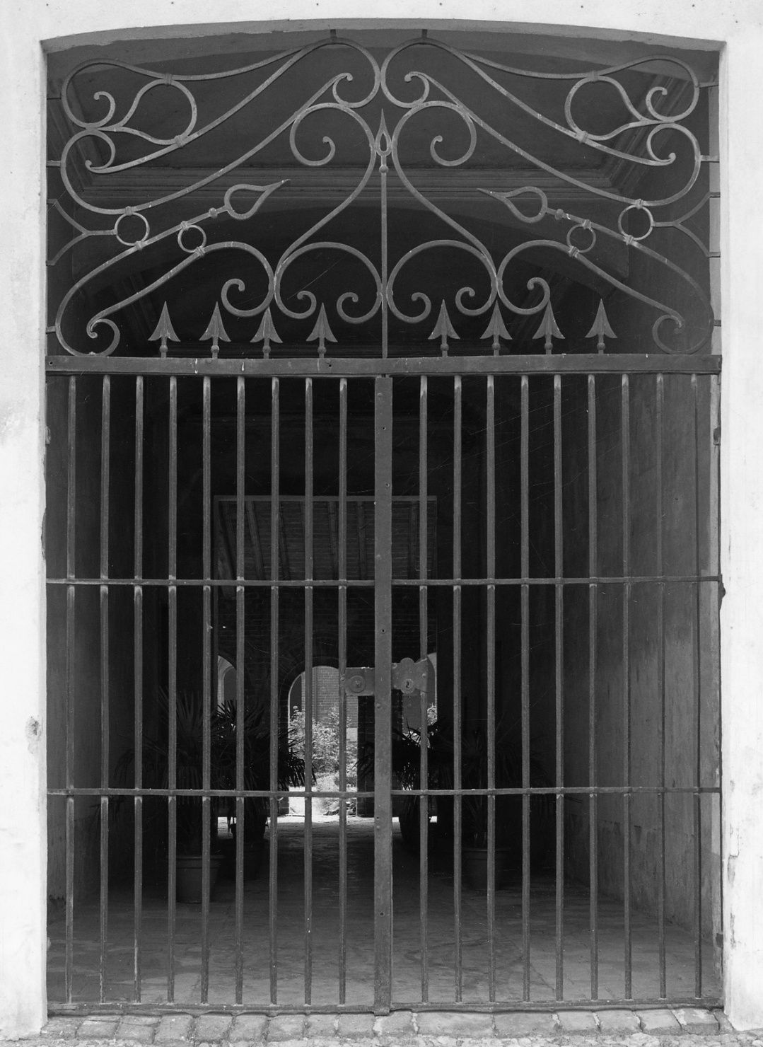 cancello, opera isolata - produzione piemontese (sec. XIX)