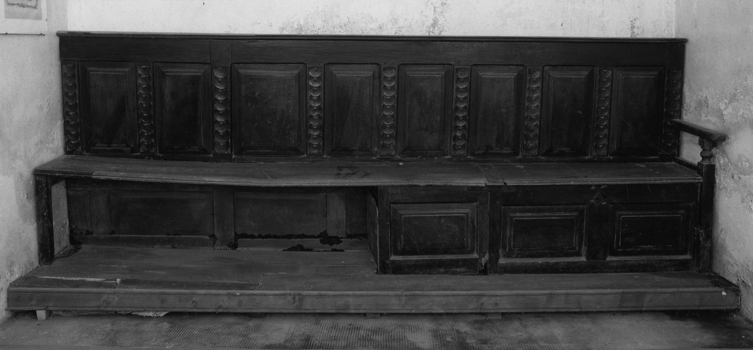 bancone, opera isolata - ambito piemontese (primo quarto sec. XVII)