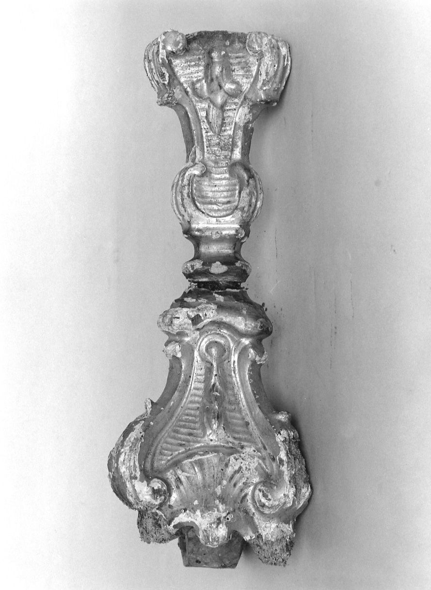 candelabro, opera isolata - ambito piemontese (sec. XVIII)