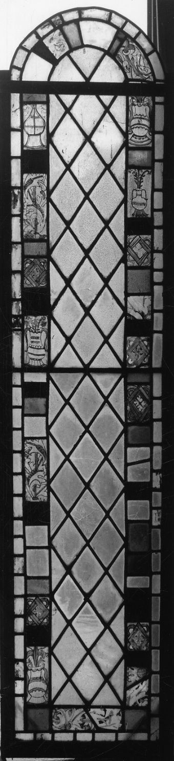 vetrata, serie - ambito franco-piemontese (fine/inizio secc. XV/ XVI)