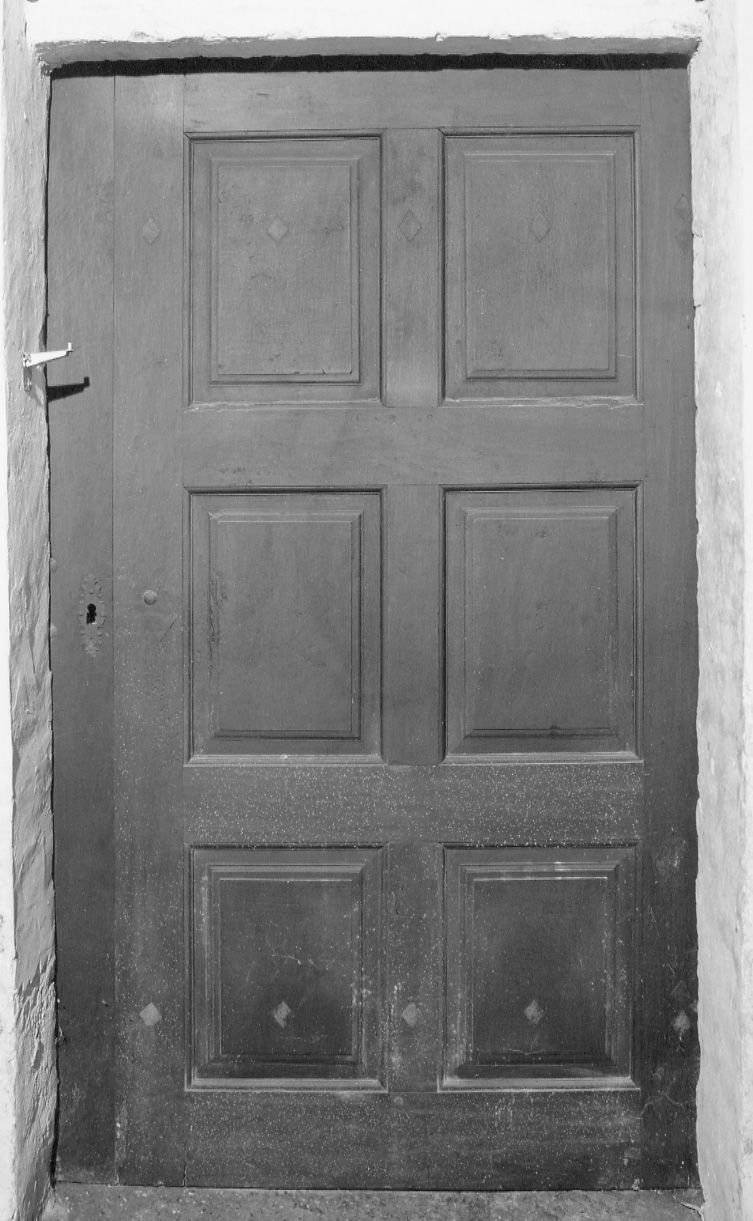 porta, opera isolata - bottega piemontese (prima metà sec. XVII)