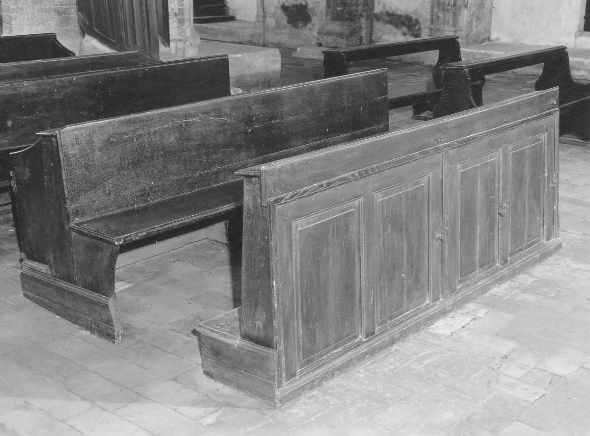 inginocchiatoio, opera isolata - bottega piemontese (seconda metà sec. XIX)