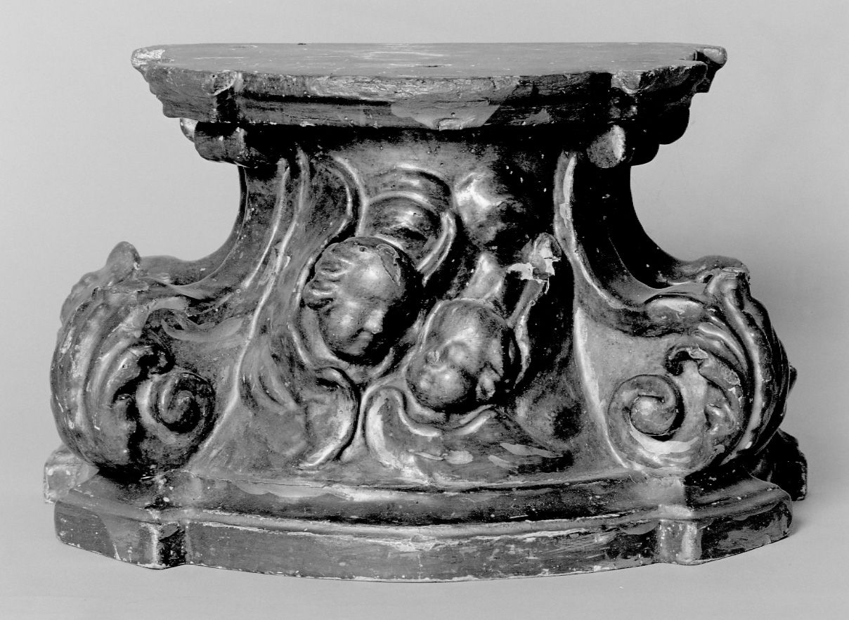 CHERUBINI (base, elemento d'insieme) - bottega piemontese (prima metà sec. XVIII)