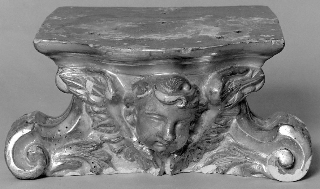CHERUBINO (base, elemento d'insieme) - bottega piemontese (prima metà sec. XVIII)