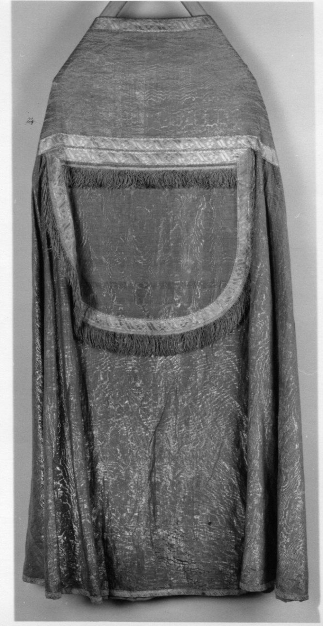 piviale, opera isolata - manifattura piemontese (seconda metà sec. XIX)