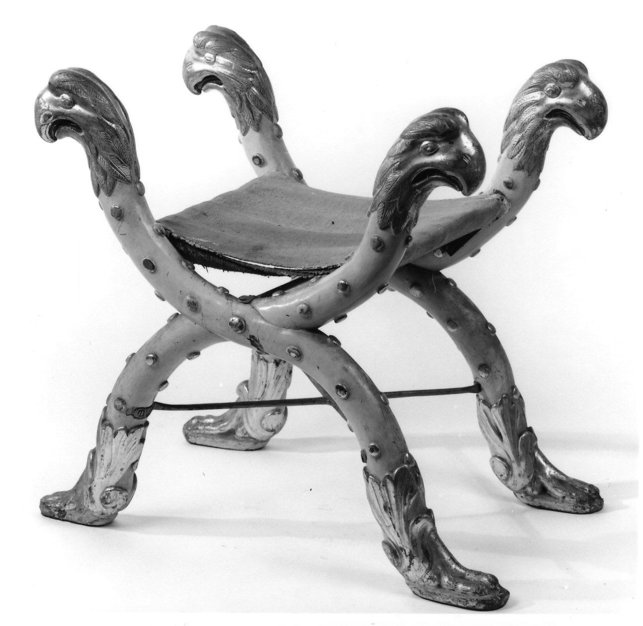 faldistorio, opera isolata - bottega piemontese (seconda metà sec. XIX)