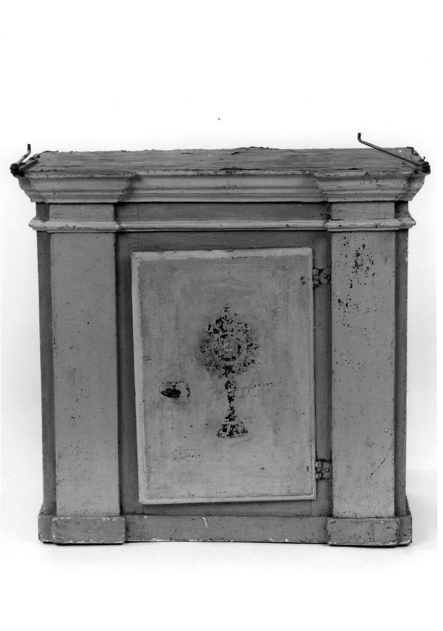 OSTENSORIO (sportello di tabernacolo) - bottega piemontese (sec. XIX)