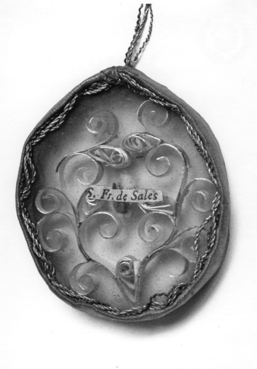 reliquiario a capsula, opera isolata - ambito piemontese (fine sec. XIX)